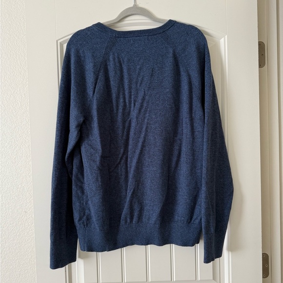 Men’s Banana Republic Blue Long Sleeve Sweater - Picture 3 of 3
